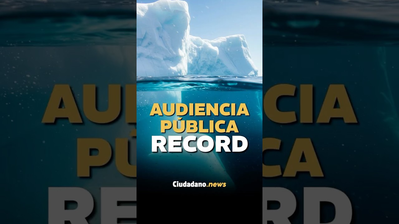 &iquest;EXPLOTA EL CONGRESO? R&eacute;cord de 27.000 inscriptos por la LEY DE GLACIARES