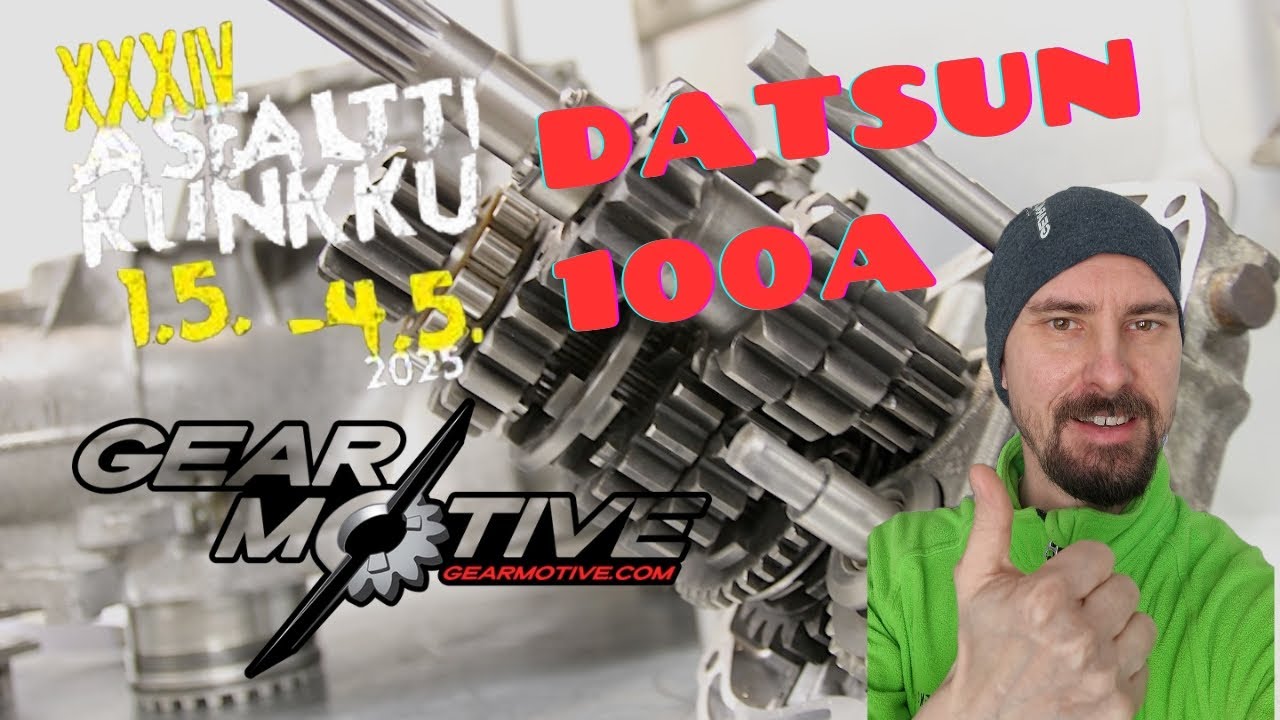 DATSUNIIN LUKKO | GEARMOTIVE TARKASTAA VAIHDELAATIKON | ASFALTTIKUNKKU -25 | JOKKIS  @GearMotive