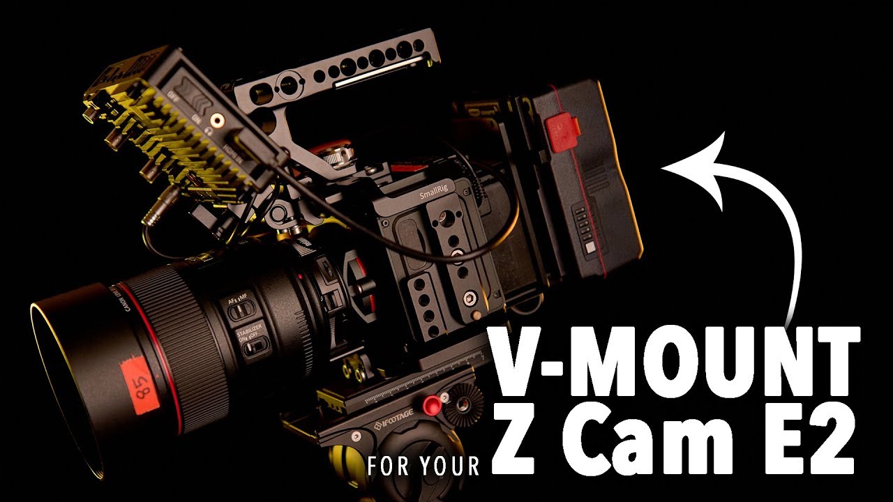 V-Mount Power for your Z Cam E2