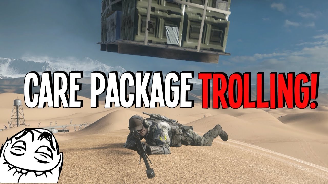 BF4 - Care Package Trolling (FUNNY!!)