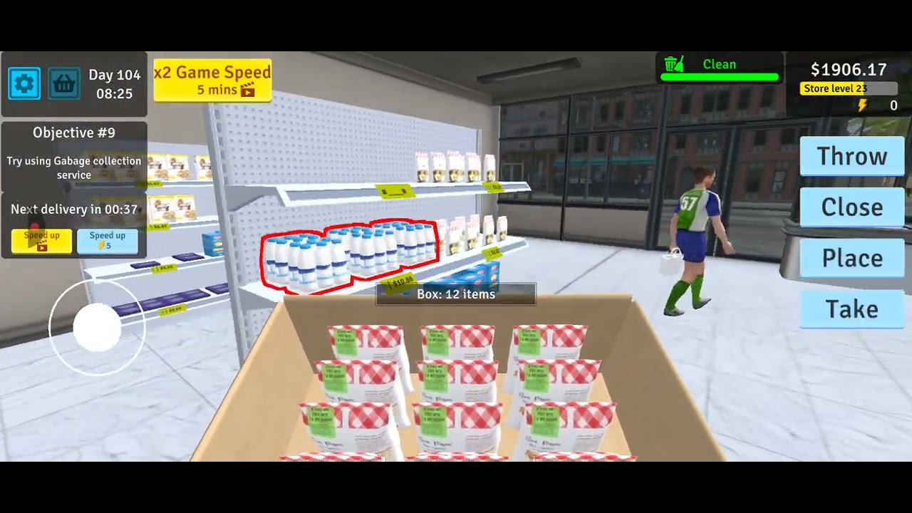 Manage Supermarket Simulator Gameplay #8 (Snapdragon 680)