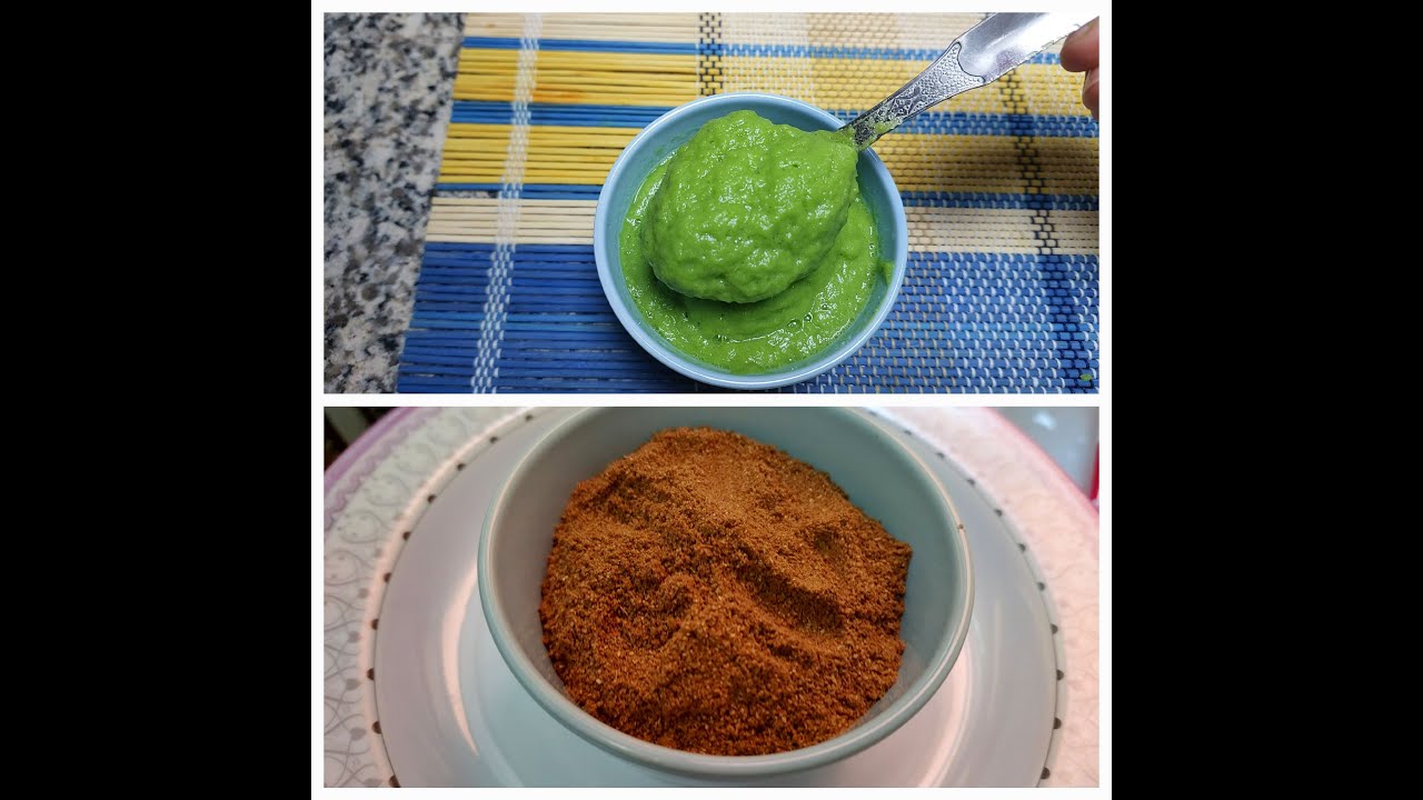 Basic Masala For Cooking Green Masala And Garam masala | Green Masala And Garam Masala