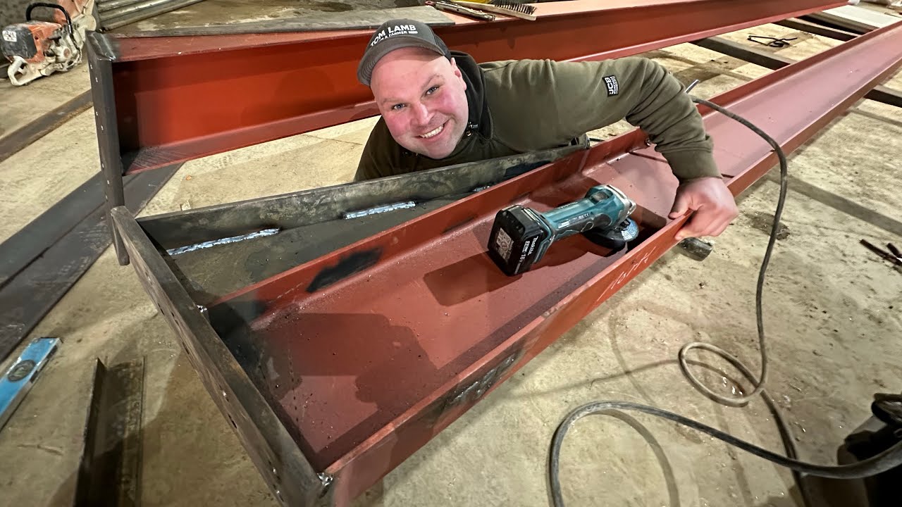 Я изготовил и построил сарай (часть 3 сварка и изготовление)