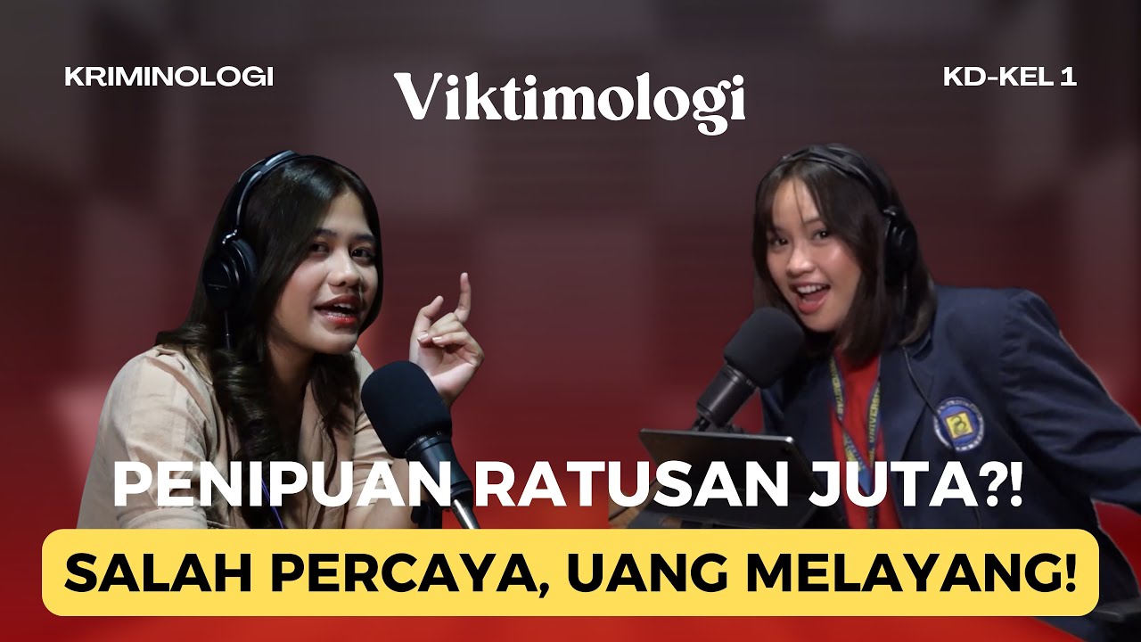 Viktimologi kriminologi “Penipuan Ratusan Juta”