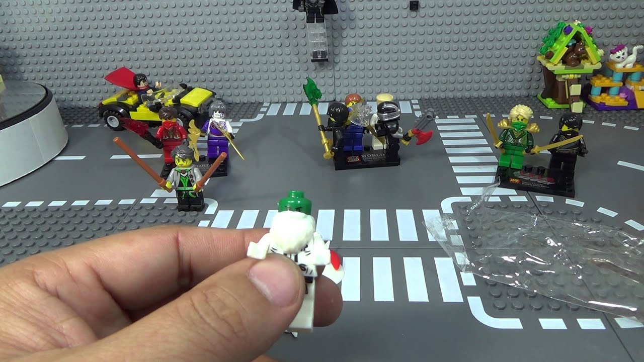 decool 닌자고 사부님 마스터 우(Sensei Wu) 레고 짝퉁 제품 미니피규어  조립기