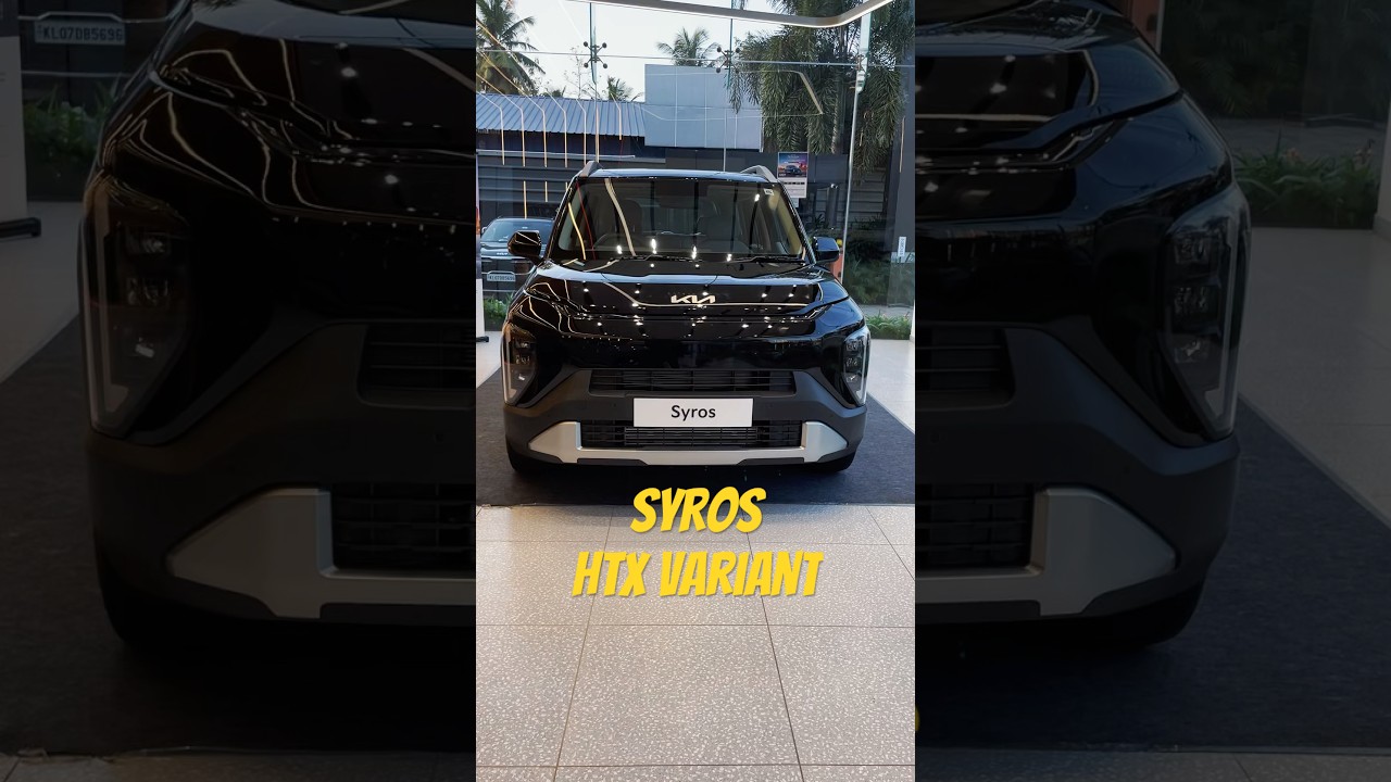 Kia Syros HTX variant look #kiasyros2025 #syros #kia #carxbypeak