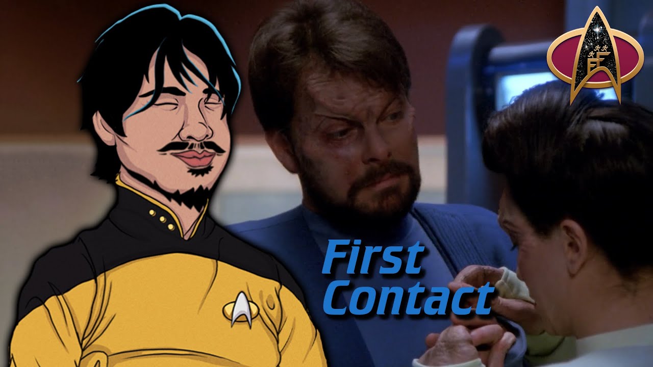 How would aliens act if WE invaded THEM? - TNG: First Contact - Season 4, Episode 15