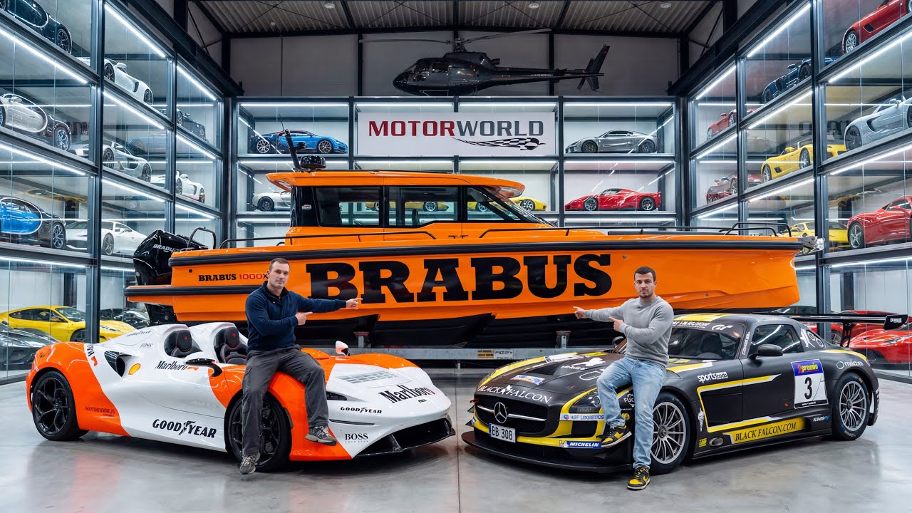 ENTRAMOS al PARAÍSO de los SUPERDEPORTIVOS en Mallorca (Millones de €€)