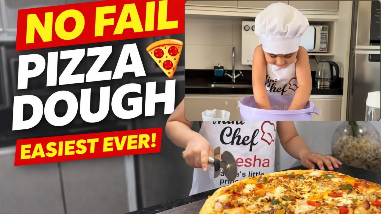 You’ll Never Buy Pizza Dough Again|Best homemade pizza 🍕dough recipeby #@ChefAyesha4 