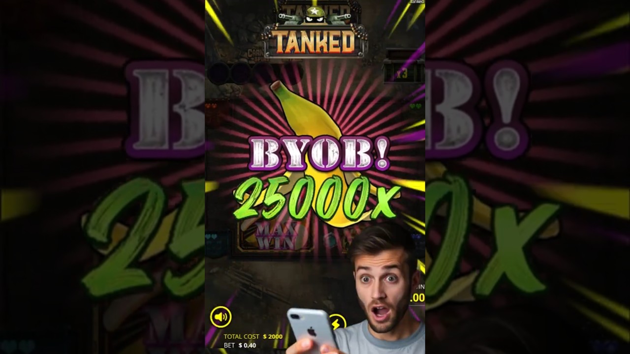 TANKED MAX WIN 25,000x | Nolimit City Slots Big Wins