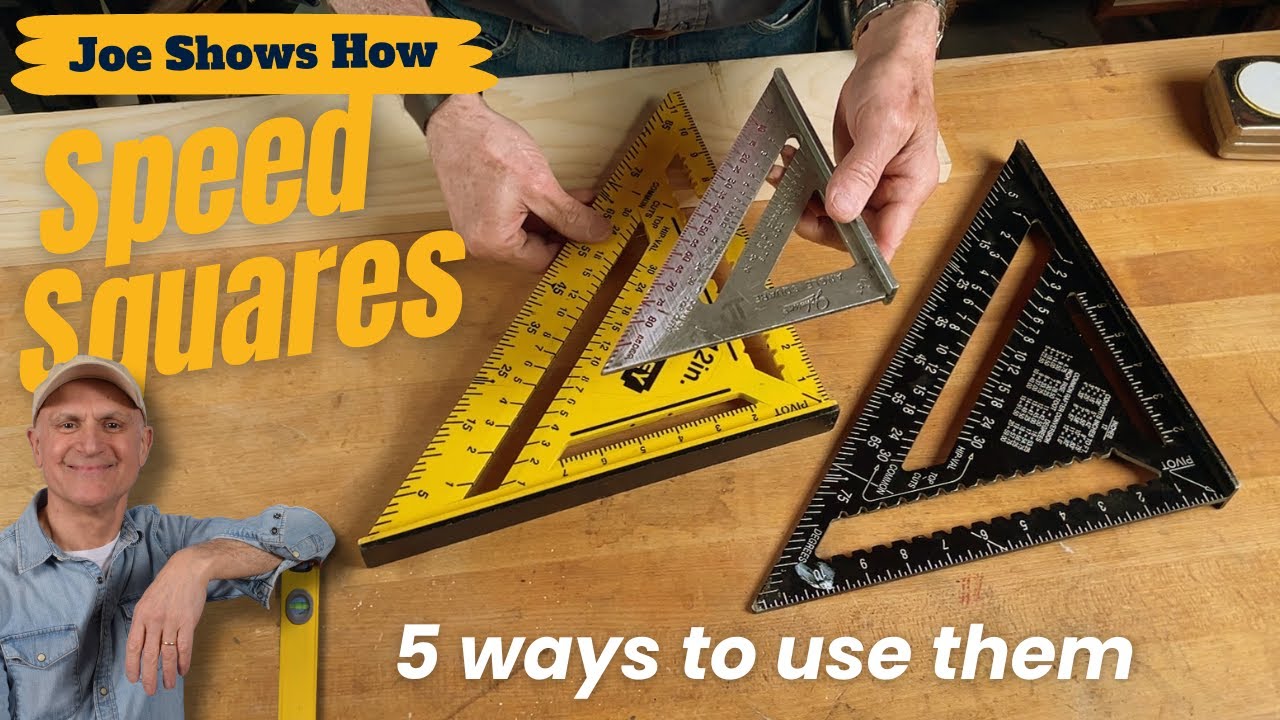 5 good reasons to use a speed square