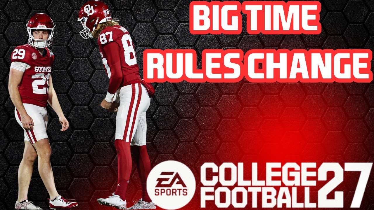 Это может изменить экипировку: EA Sports College Football 27