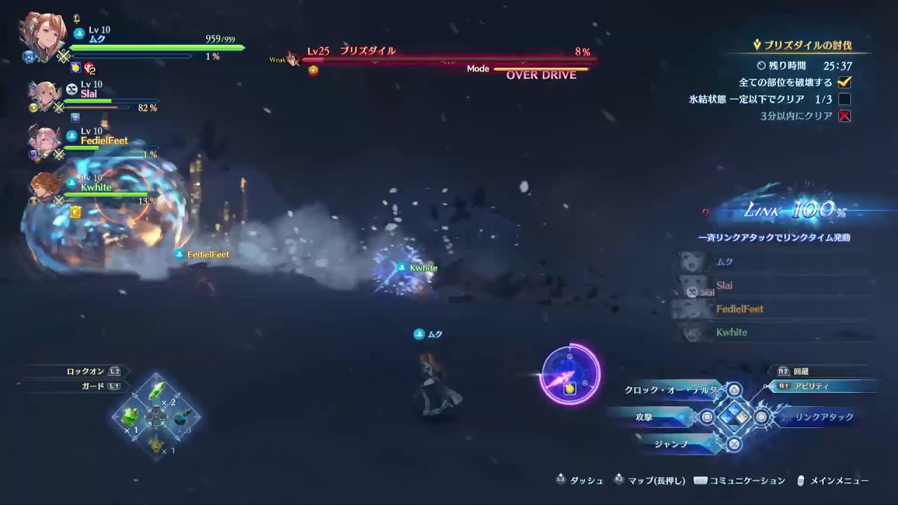 グラブルリリンク　クローズドβテスト