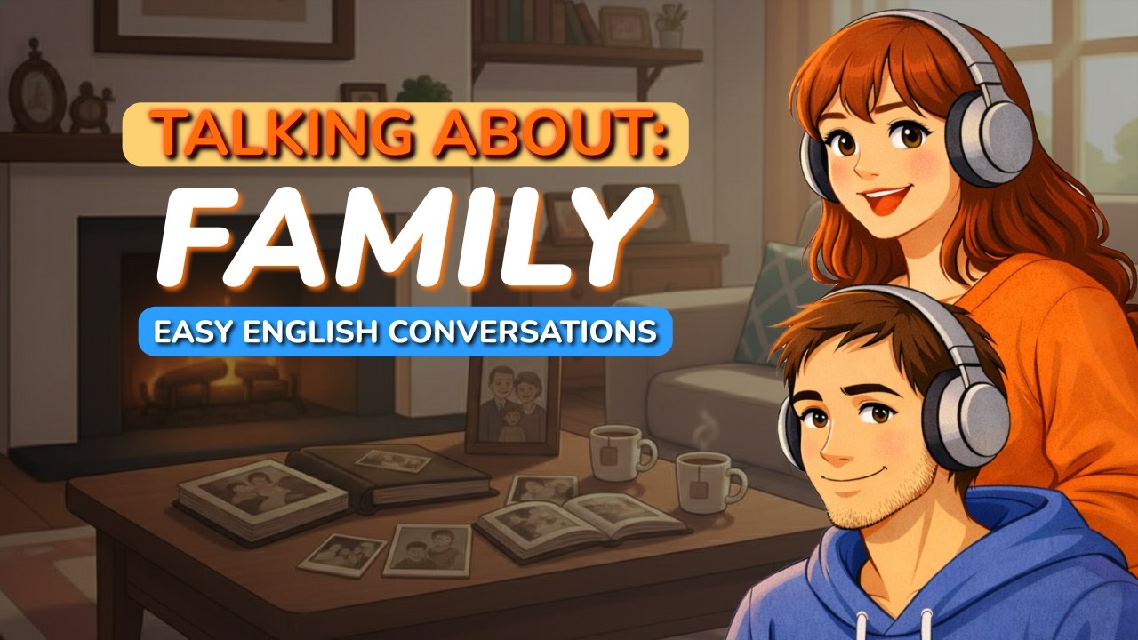 Talking About Family in English | Easy English Conversations