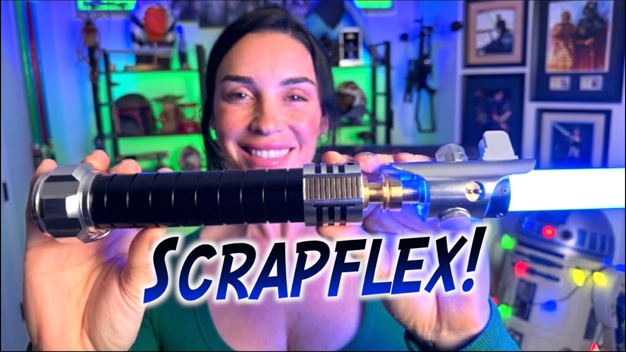 ScrapFlex Origins: Уникальный гибрид светового меча из коллекции Vader’s Sabers!