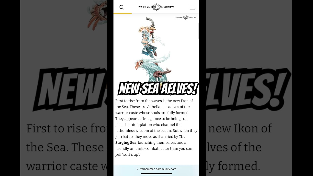 NEW Idoneth Deepkin Reveal #ageofsigmar #idonethdeepkin #warbosstae #warhammer #warhammerfantasy