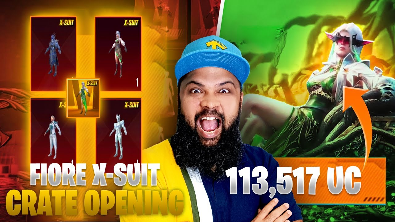 4 IN 1 XSUITS LUCKIEST & BIGGEST SPIN EVER | PUBGM