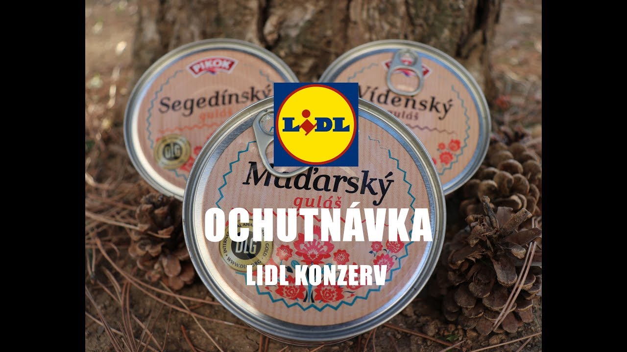 LIDL - TEST KONZERV / GULÁŠŮ