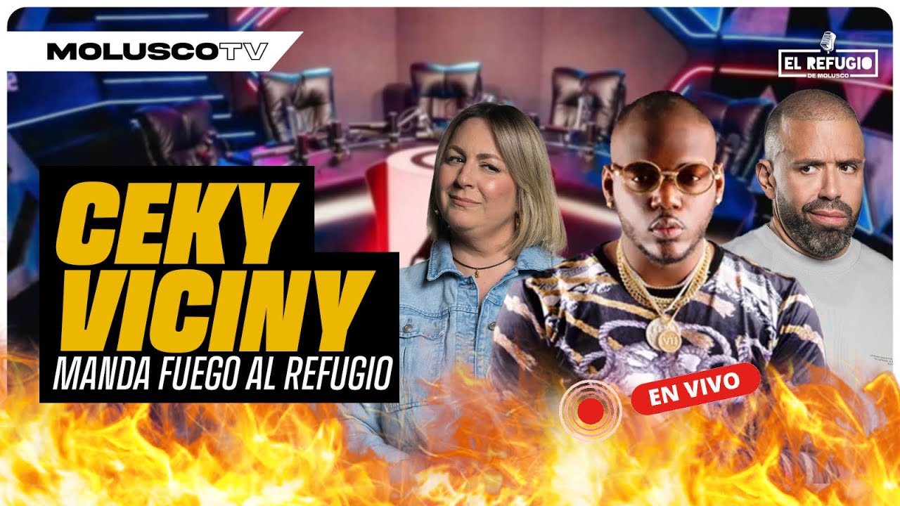 El Refugio: CEKY Viciny manda 🔥 al Refugio/ fuego en LA/ round 1 Tirate un dembow