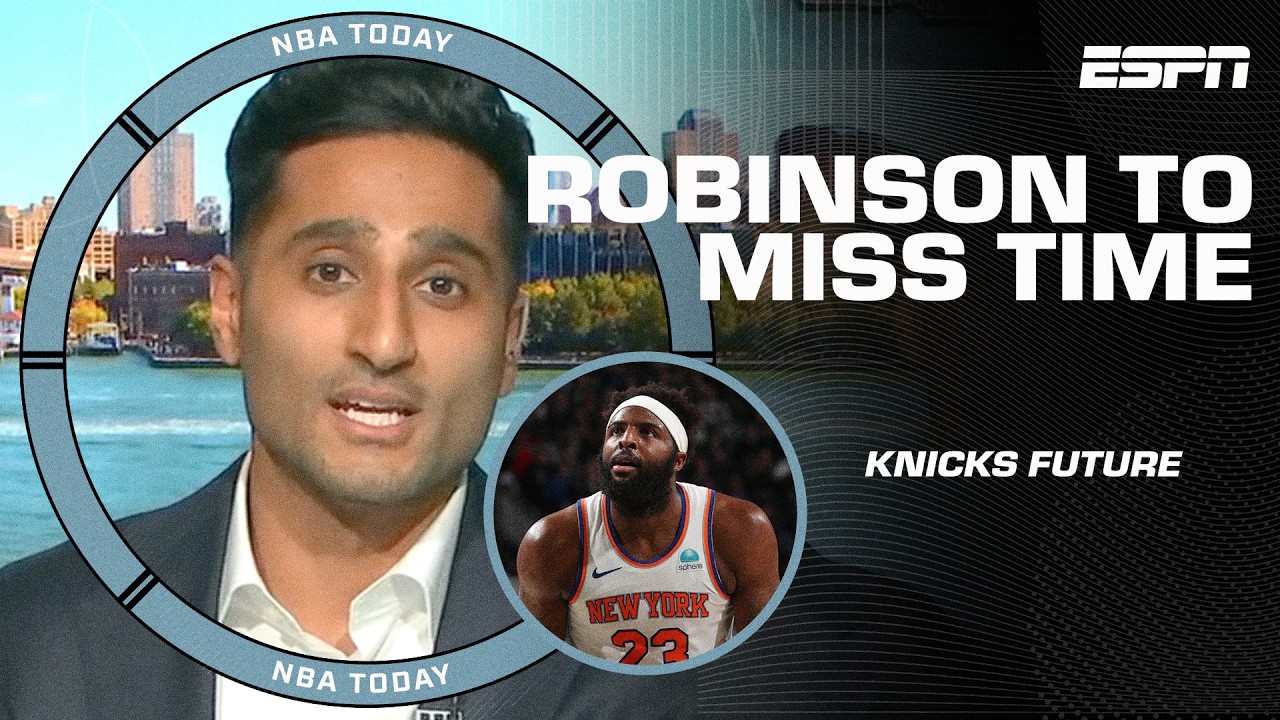 Shams Charania talks Mitchell Robinson injury and the Knicks upcoming season | NBA today