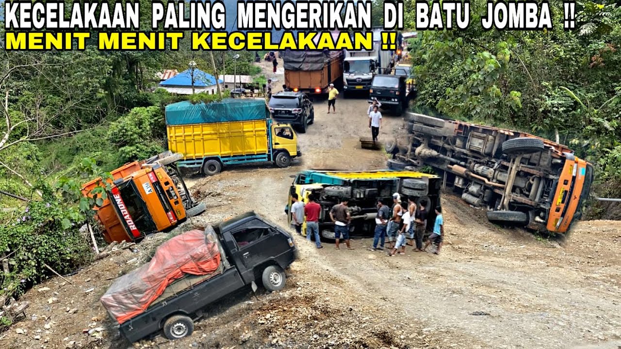 Kecelakaan Paling Mengerikan Di Batu Jomba !! || Detik-detik Kecelakaan Di Batu Jomba !! #batujomba