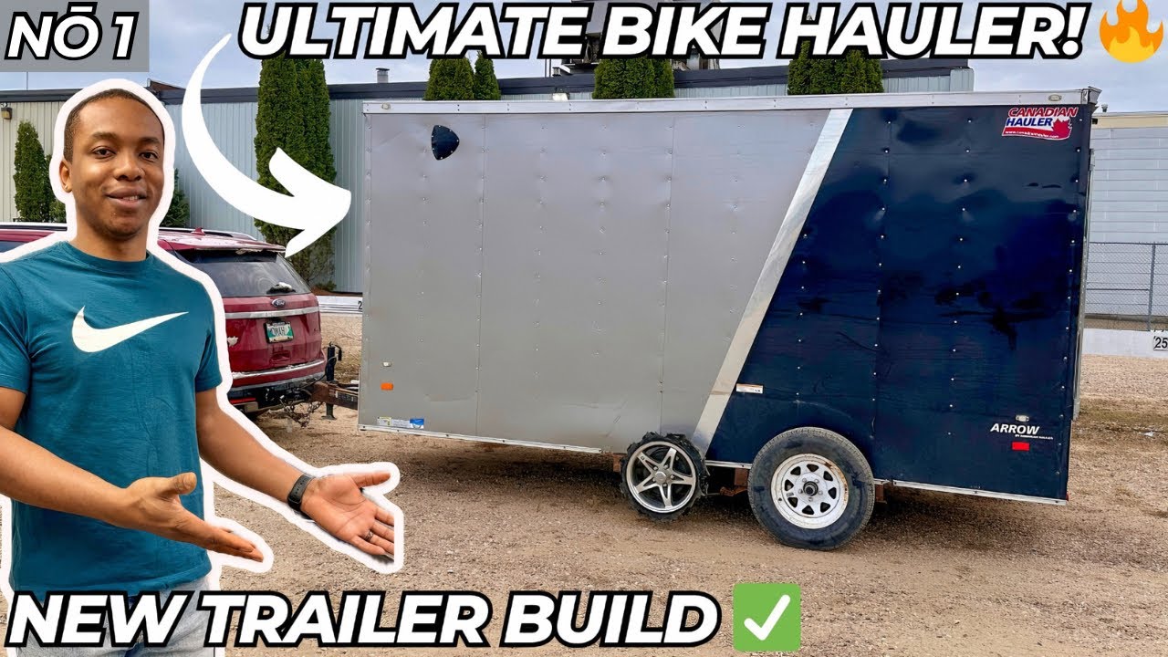 Rebuilding A Salvage Enclosed Trailer - Part 1