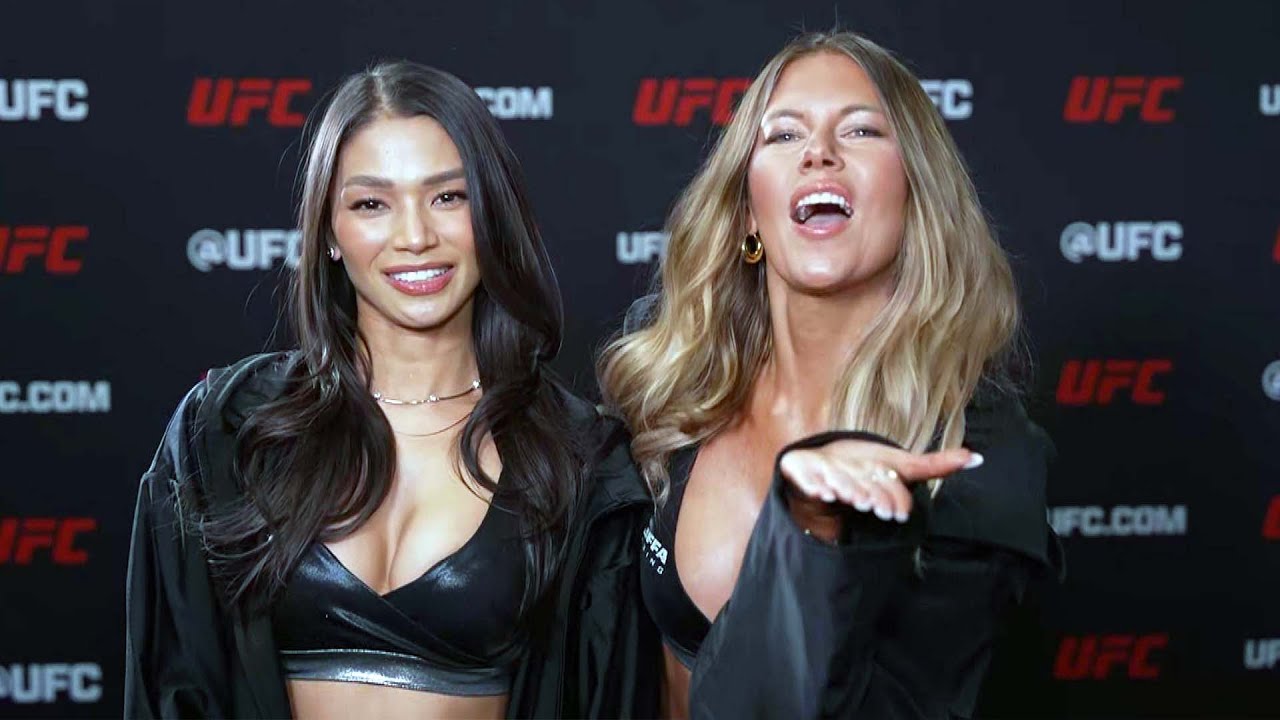Behind-The-Scenes Of UFC 324 With The Octagon Girls