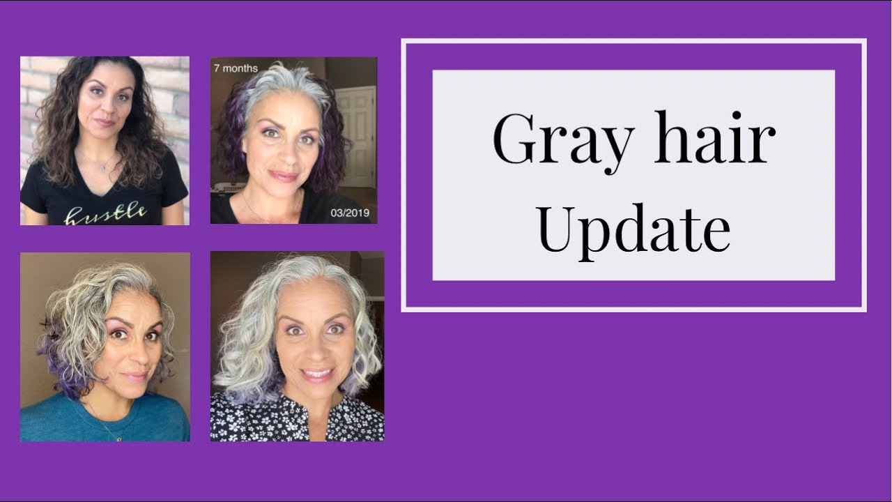 Gray hair update - 3 1/2 years later