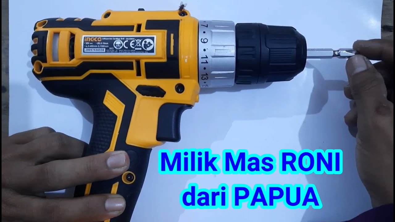 Shake Drill Head Repair Tutorial-Tutorial Perbaikan Kepala BOR GOYANG