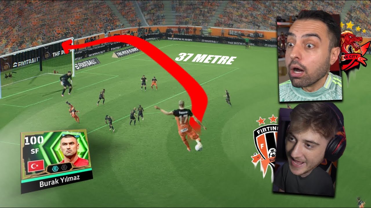 +100 BURAK YILMAZ 2 TANE 37 METRE BOMBA PLASE GOL !! EL Pesico 2026 ! Ümidi vs Emjan