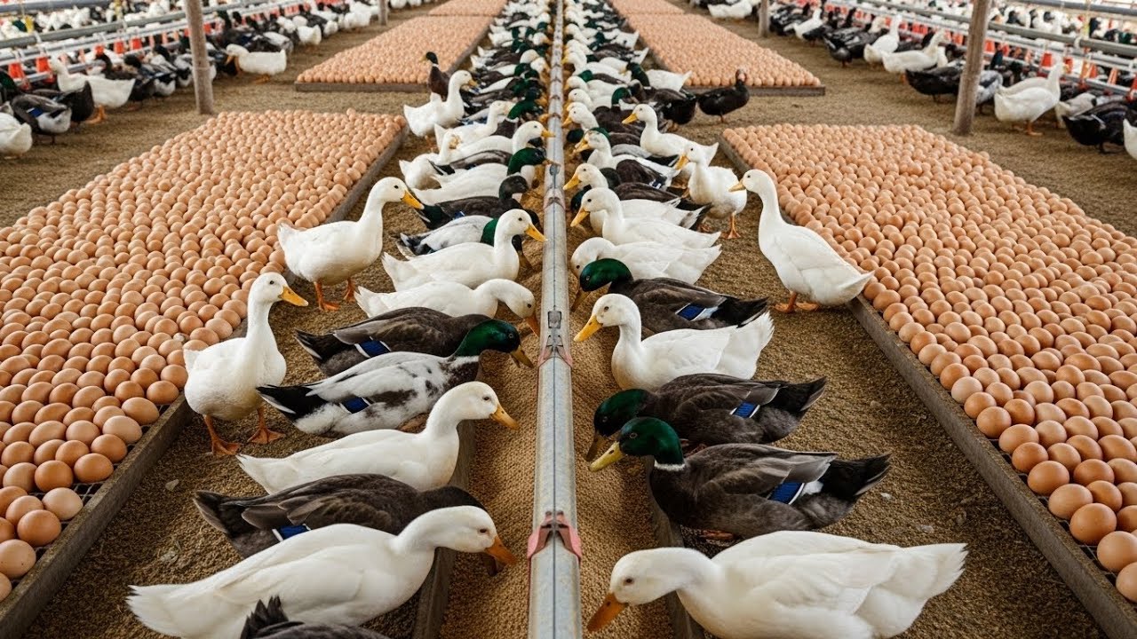 A Day in the Life: Massive Duck Farming & Egg Production at Future Agro Processing