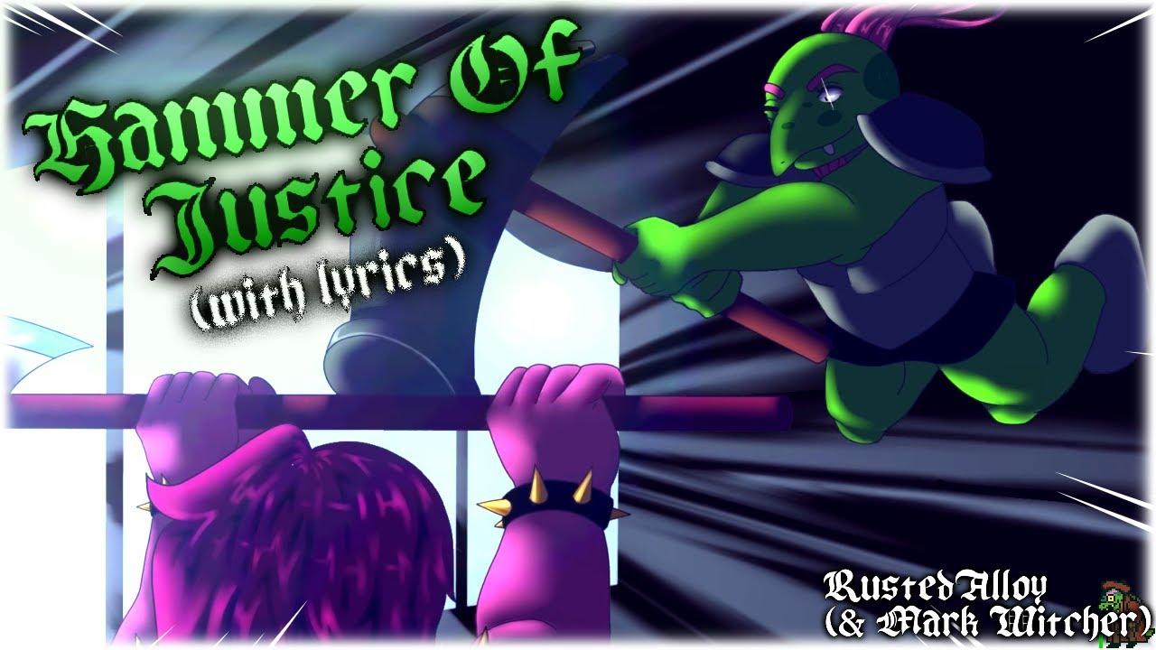 Hammer of Justice WITH LYRICS ~~ Deltarune Chapter 4 Cover