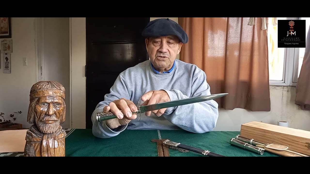 Facón criollo de alpaca- #Knife alpaca