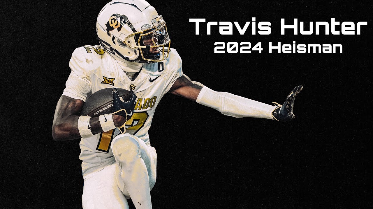 Travis Hunter Colorado 2024 Heisman Highlights Mix (tv off - Kendrick Lamar)