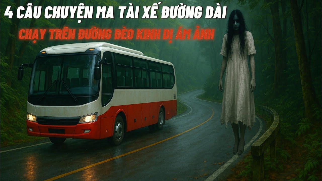 Tổng Hợp 4 Câu Chuyện MA Tài Xế Đường Dài - Chạy Đường Đèo Kinh Dị Ám Ảnh | Truyện Kể Đêm