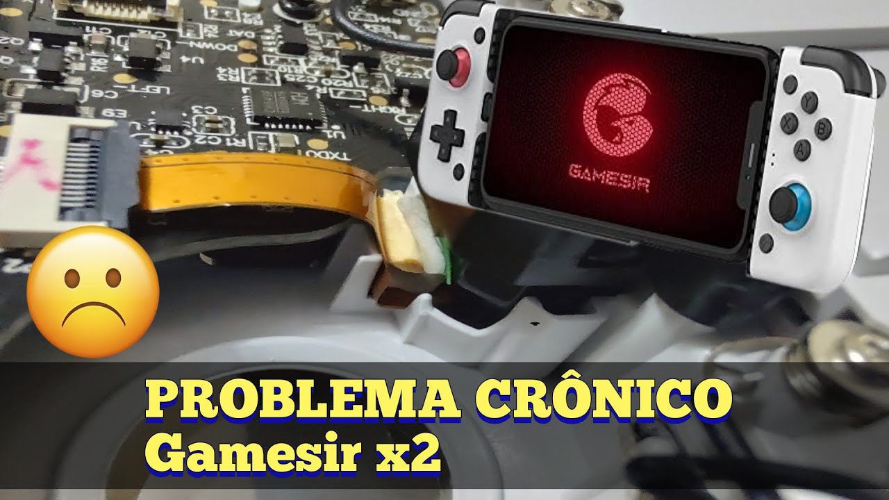 Problema crônico Gamesir x2