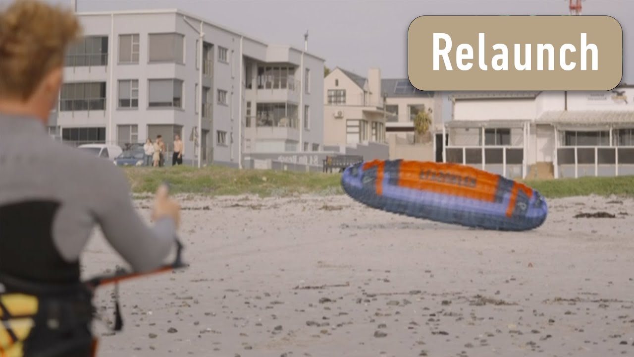 How to relaunch a foil kite | The Foil Kite Academy