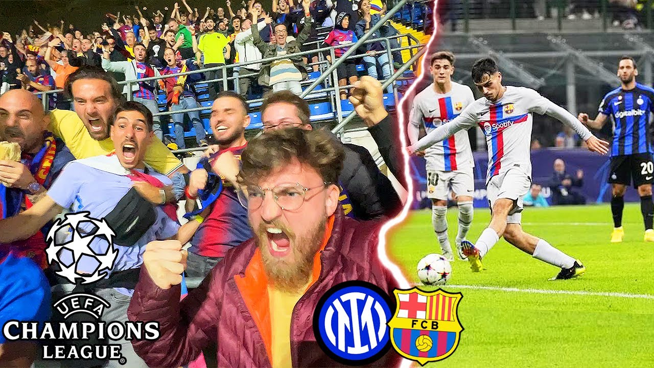 Inter Mailand vs. FC Barcelona - UCL Stadionvlog | ICH RASTE AUS... 😡 SKANDAL | ViscaBarca