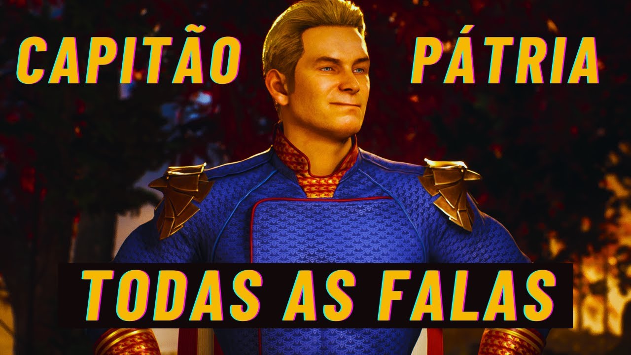 TODAS AS FALAS DO CAPITÃO PÁTRIA - MORTAL KOMBAT 1 Ele Ameaçou o Filho do Omni-Man