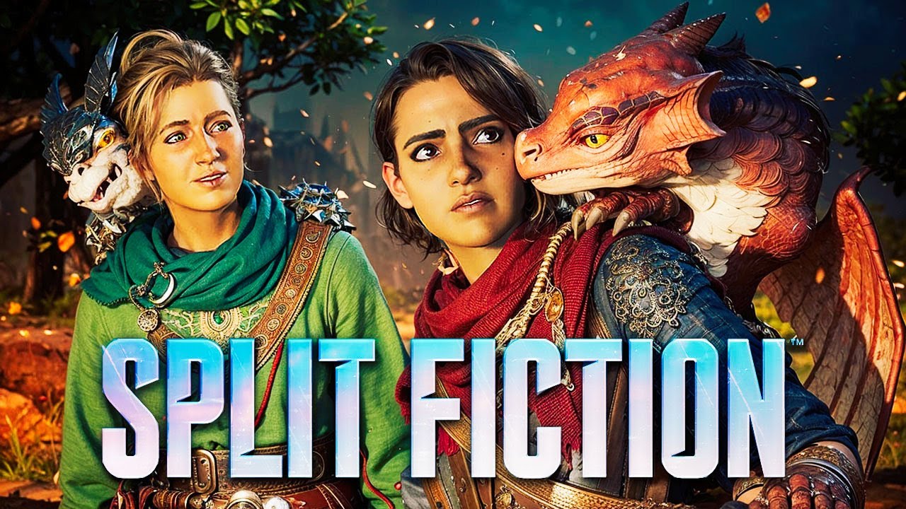 Полное прохождение ШЕДЕВРА! ДАША И БРЕЙН ИГРАЮТ В SPLIT FICTION (две вебки)