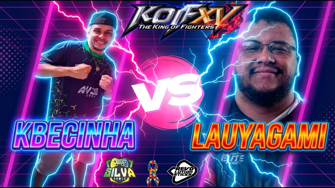 KOFXV - KBECINHA VS LAUYAGAMI FT 15 E SAGAZ  VS MOBBY FT10