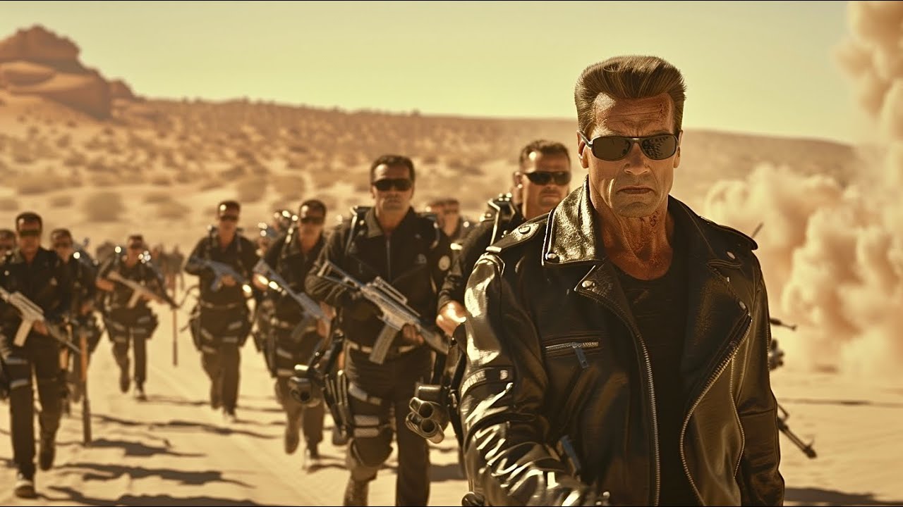 T-800 Terminators (Arnold Schwarzenegger) vs 6 MILLION HUMAN ARMY - Ultimate Epic Battle Simulator 2