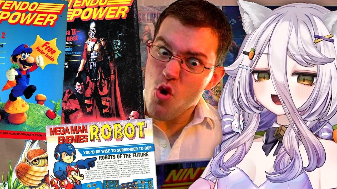 Henya Reacts to Angry Video Game Nerd - Nintendo Power