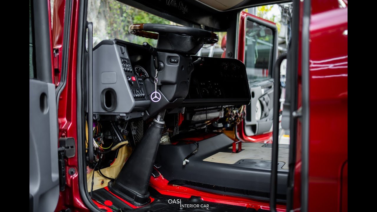 Scania V8: Premium καθαρισμός καμπίνας | Oasi Interior Car