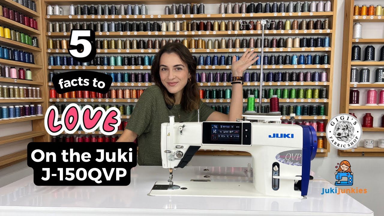 5 потрясающих фактов о JUKI J150 (любимая машина Боки)
