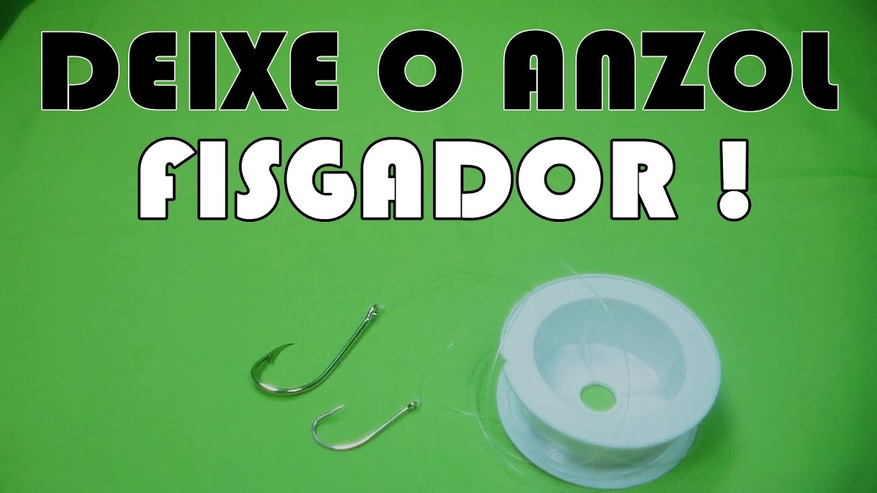 Dica de pesca para deixar o anzol fisgador [PESCAS & DICAS]