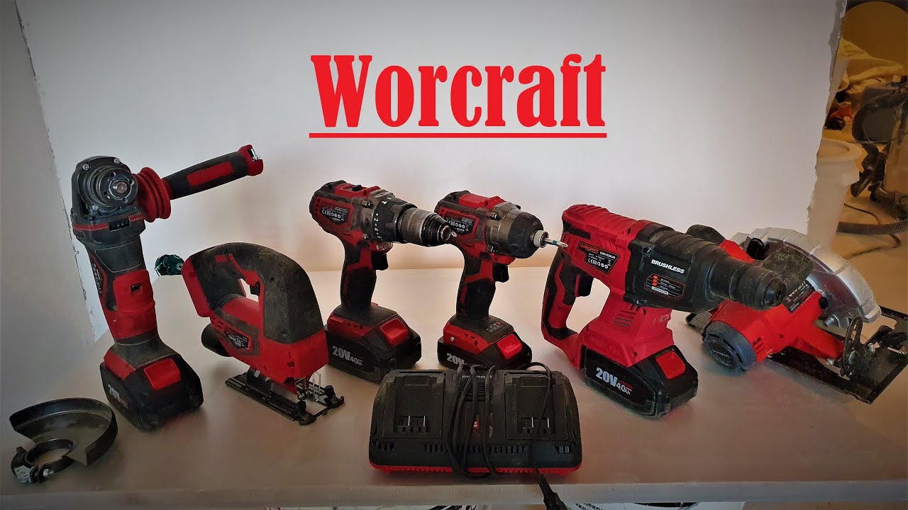 Аккумуляторный инструмент Worcraft.....(Краткий обзор)