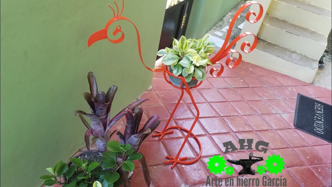 fabricación en hierro para jardín. arte en hierro garcía