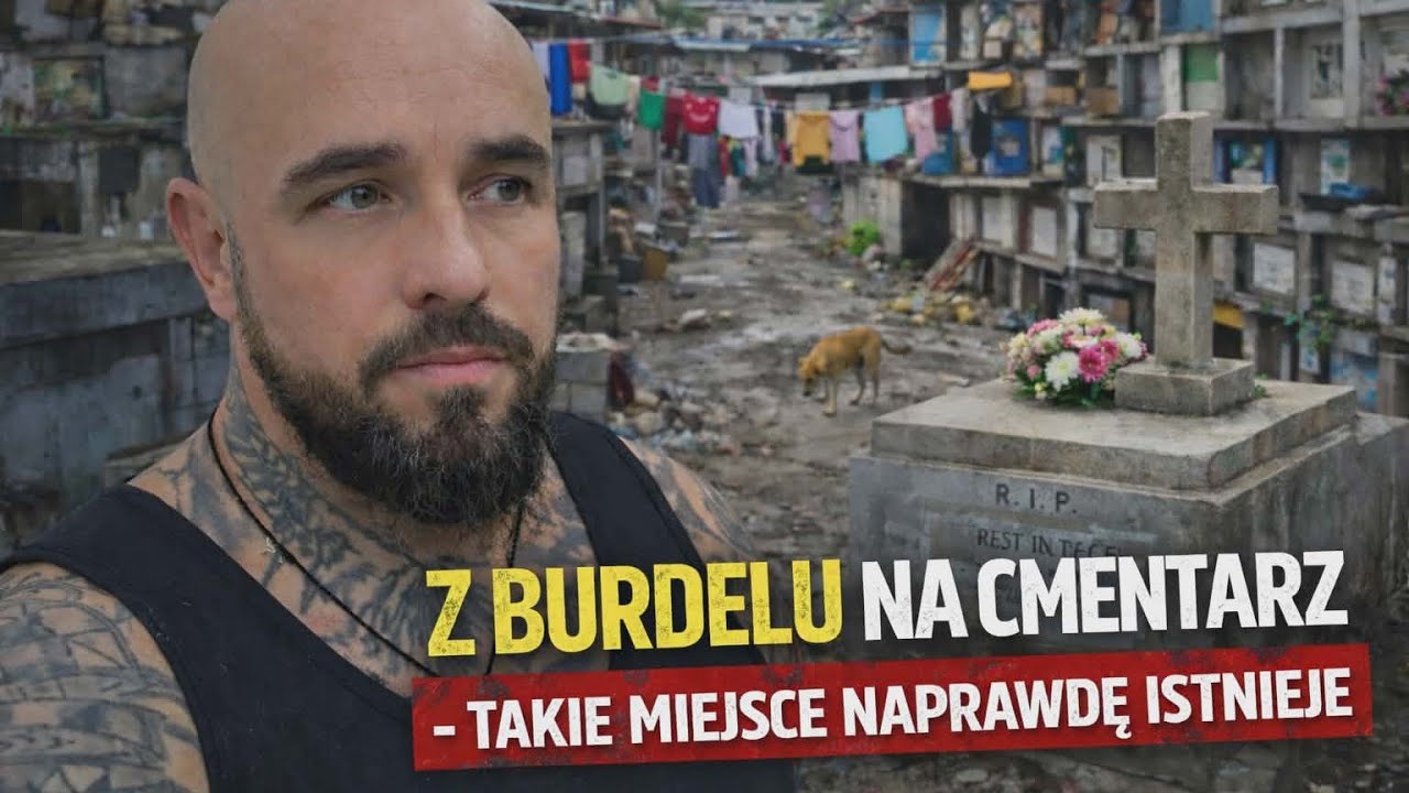 Slumsy na cmentarzu. Życie między grobami złamało nam serce. FILIPINY 