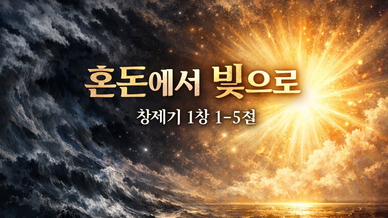 창세기 1장 1~5절